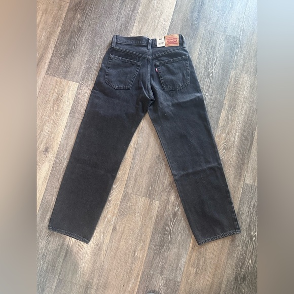 Levi's women’s 94 Black Baggy Jeans - Picture 4 of 4